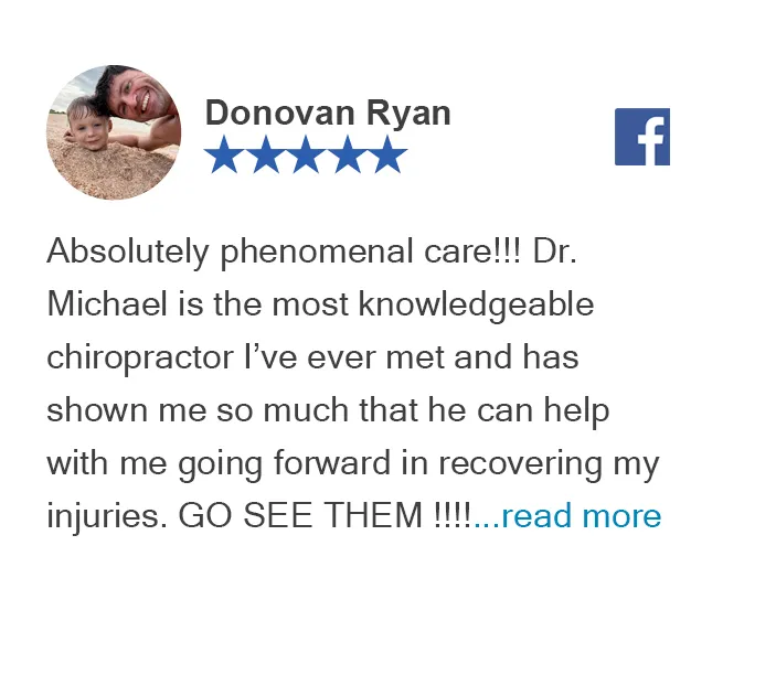 Facebook review from Donovan Ryan at Graceful Pompano Beach Chiropractic Image