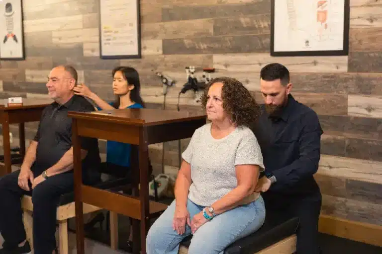 Us 4 Lifestyle care session at the chiropractic clinic - Graceful Pompano Beach Chiropractic