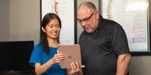 Home 74 Patient treatment session at the clinic - Graceful Pompano Beach Chiropractic